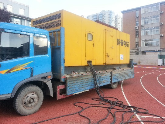 發電車租賃現場實例